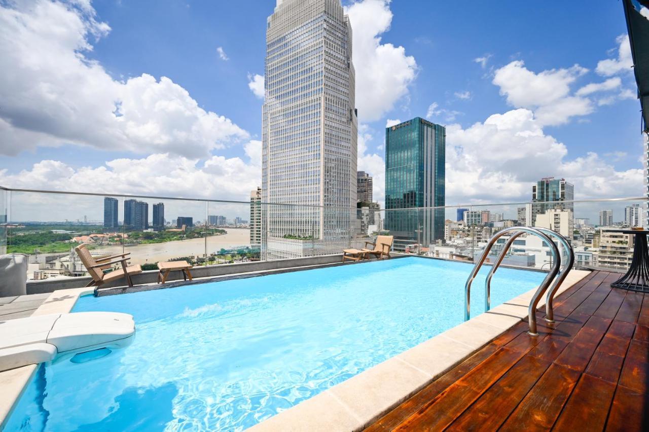Sky Gem Central Hotel Ho Şi Min Exterior foto